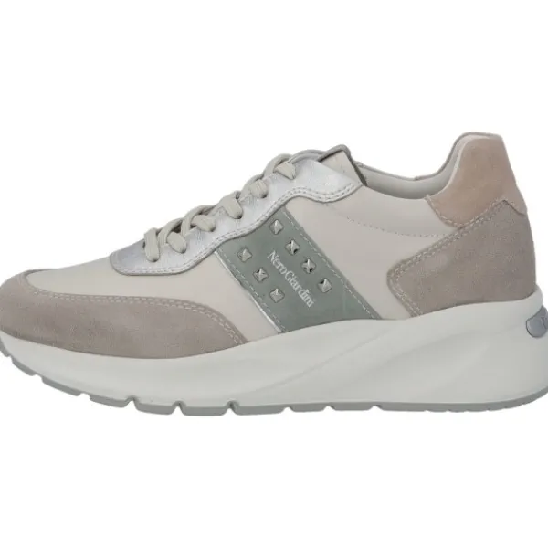 Damen NeroGiardini Klassische- & Business Schuhe<E409850D, Schnürschuhe, Damen, nuvola velvet (beige)