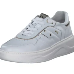 Damen NeroGiardini Klassische- & Business Schuhe<I205380D, Schnürschuhe, Damen, bianco/platino