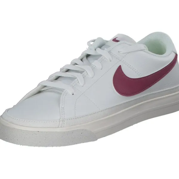Damen Nike Sneakers<Court Legacy DH3161, Sneakers Low, Damen, white/rosewood/sail pearl pink