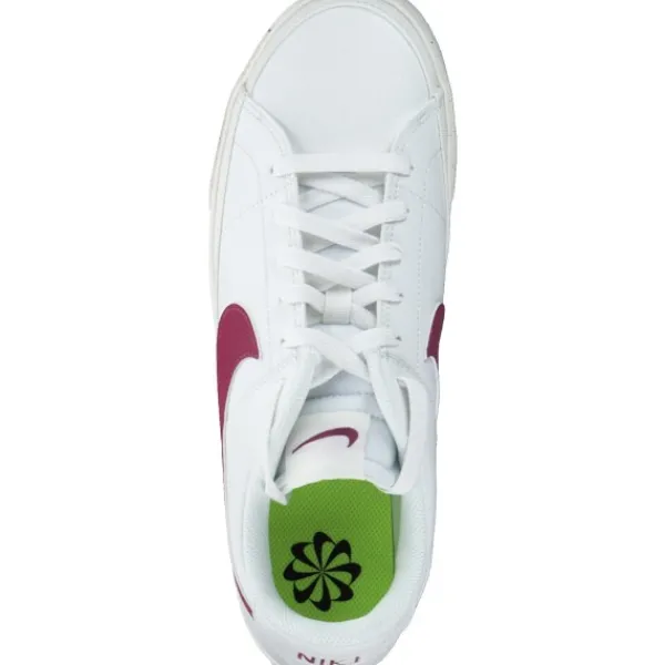 Damen Nike Sneakers<Court Legacy DH3161, Sneakers Low, Damen, white/rosewood/sail pearl pink