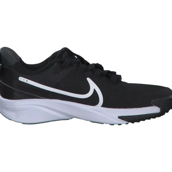 Kinder Nike Slipper<Star Runner 4 DX7614 M, Sportliche Slipper, Kinder, Schwarz