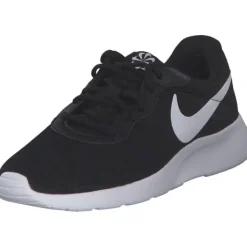 Damen Nike Sneakers<Tanjun DJ6257, Sneakers Low, Damen, black/white-barely volt/black