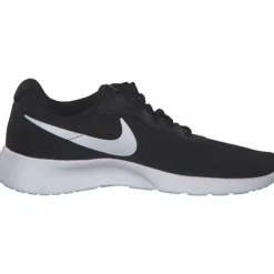 Damen Nike Sneakers<Tanjun DJ6257, Sneakers Low, Damen, black/white-barely volt/black