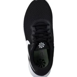 Damen Nike Sneakers<Tanjun DJ6257, Sneakers Low, Damen, black/white-barely volt/black