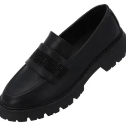 Damen Palado Slipper<Dafnea, Loafers, Damen, Schwarz