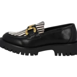 Damen Palado Slipper<Iolena, Loafers, Damen, Schwarz/Zebra Beige