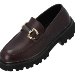 Damen Palado Slipper<Kasnia, Loafers, Damen, Dunkelrot