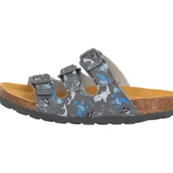 Kinder Palado Pantoletten & Badeschuhe<Kids Capri B Print, Pantoletten, Kinder, Grau Nautic