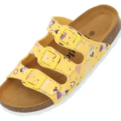 Kinder Palado Pantoletten & Badeschuhe<Kids Capri G Print, Pantoletten, Kinder, Gelb Fairy