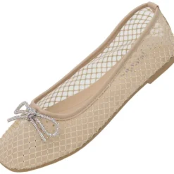 Damen Palado by Sila Sahin Ballerinas<Palado Menera by Sila Sahin , Ballerinas, Damen, Beige Glitzer