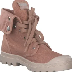 Damen Palladium Stiefel<92353, Schnürstiefeletten, Damen, Rose Brick