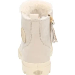 Damen Palladium Stiefel<95982, Schnürstiefeletten, Damen, Beige/Sand