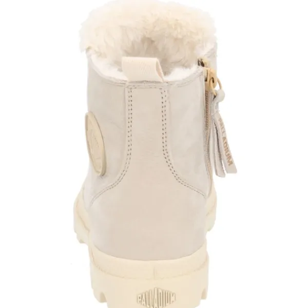 Damen Palladium Stiefel<95982, Schnürstiefeletten, Damen, Beige/Sand