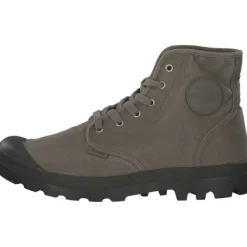 Damen Palladium Stiefel|Stiefel<02352, Stiefeletten, dusky green/grau