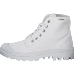 Damen Palladium Stiefel<75349, Stiefeletten, Damen, Weiß (White)