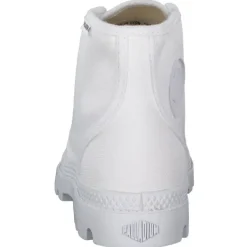 Damen Palladium Stiefel<75349, Stiefeletten, Damen, Weiß (White)