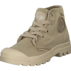 Damen Palladium Stiefel<92352, Stiefeletten, Damen, Beige