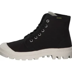Damen Palladium Stiefel<75349, Stiefeletten, Damen, Schwarz (Black/Marshmallow)