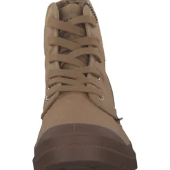 Damen Palladium Stiefel|Stiefel<02352, Stiefeletten, woodlin/beige