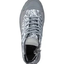 Damen Palladium Stiefel<94325-082-M Palla Ace Re-Quilt, Stiefeletten, Damen, warm silver