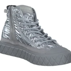 Damen Palladium Stiefel<94325-082-M Palla Ace Re-Quilt, Stiefeletten, Damen, warm silver