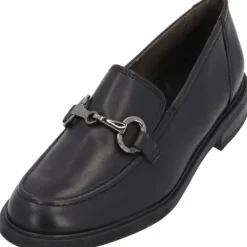 Damen Paul Green Slipper<1052, Mokassins, Damen, Schwarz