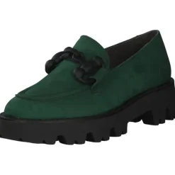 Damen Paul Green Slipper<2987, Mokassins, Damen, Grün