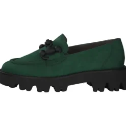 Damen Paul Green Slipper<2987, Mokassins, Damen, Grün