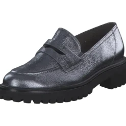Damen Paul Green Slipper<1120-016, Mokassins, Damen, piombo/black