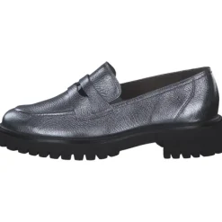 Damen Paul Green Slipper<1120-016, Mokassins, Damen, piombo/black