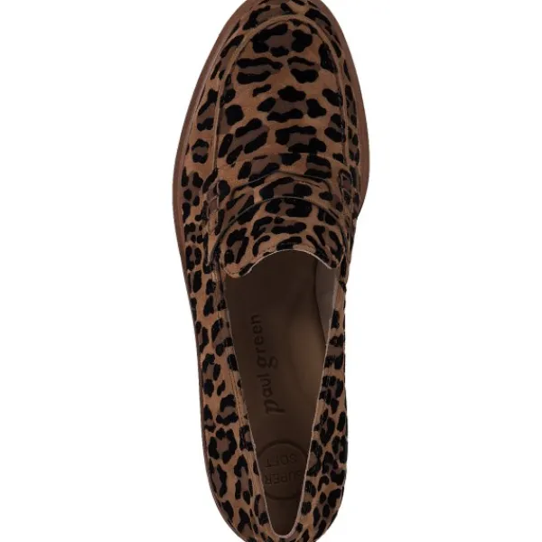 Damen Paul Green Slipper<2694-106, Mokassins, Damen, cuoio leo