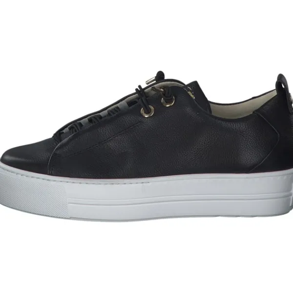 Damen Paul Green Sneakers<5017, Sneakers Low, Damen, Schwarz
