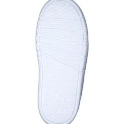 Kinder Puma Slipper<310252/003 Courtflex V3 V Inf navy/ white- red, Sportliche Slipper, Kinder, n