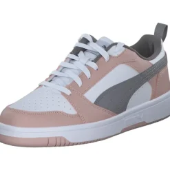 Damen Puma Klassische- & Business Schuhe<392328/020 Rebound v6, Schnürschuhe, Damen, ROSE QUARTZ- WHITE-STORMY