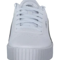Damen Puma Klassische- & Business Schuhe<Carina 2.0 Space Metallics 389387, Schnürschuhe, Damen, white/matte silver
