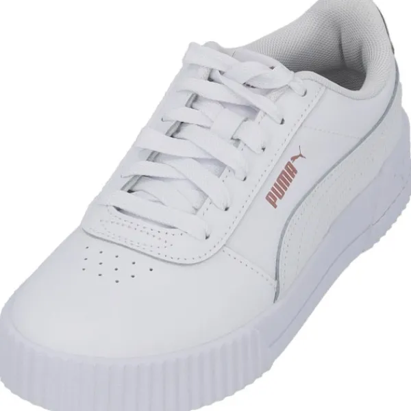 Damen Puma Sneakers<Carina RG 373081, Sneakers Low, Damen, Weiß (White/Rose)