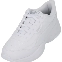 Damen Puma Sneakers<Cilia Mode 371125, Sneakers Low, Damen, Weiß ( White- Silver)