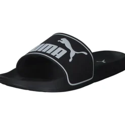 Damen Puma Pantoletten & Badeschuhe|Pantoletten & Badeschuhe<Leadcat 2.0 384139, Badeschuhe, Black- White