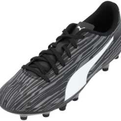 Herren Puma Trainingschuhe<Rapido III FG/AG 106572, Sportschuhe, Herren, Black- White-CAST