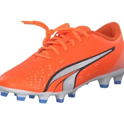 Herren Puma Trainingschuhe<Ultra Play FG/AG 107224, Sportschuhe, Herren, Ultra Orange- White-Black