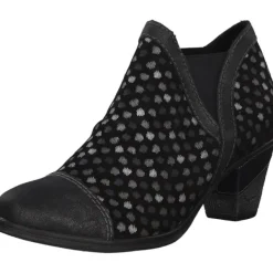 Damen Remonte Stiefel<D8790, Stiefeletten, Damen, Schwarz (Graphit/Schwarz/Royal-Multi)