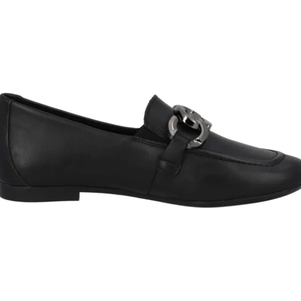 Damen Remonte Slipper<D0K09, Mokassins, Damen, Schwarz