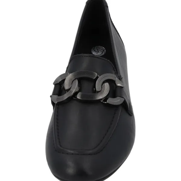 Damen Remonte Slipper<D0K09, Mokassins, Damen, Schwarz