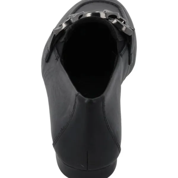 Damen Remonte Slipper<D0K09, Mokassins, Damen, Schwarz