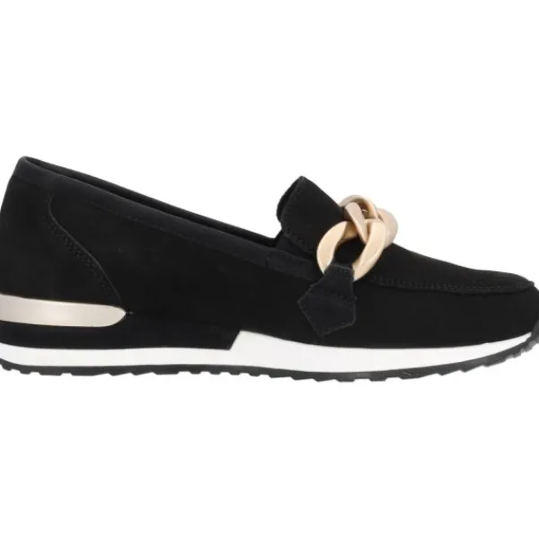 Damen Remonte Slipper<R2544, Slipper, Damen, Schwarz