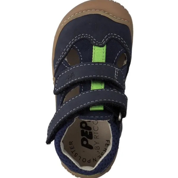 Kinder Ricosta Lauflernschuhe<Ebi 1201102, Lauflernschuhe, Kinder, Blau