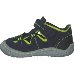 Kinder Ricosta Lauflernschuhe<Jerry 1700102 M, Lauflernschuhe, Kinder, ozean/neongelb