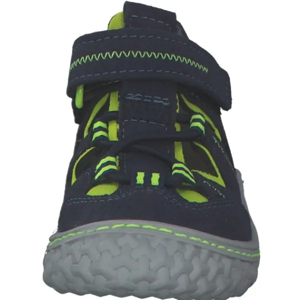 Kinder Ricosta Lauflernschuhe<Jerry 1700102 M, Lauflernschuhe, Kinder, ozean/neongelb