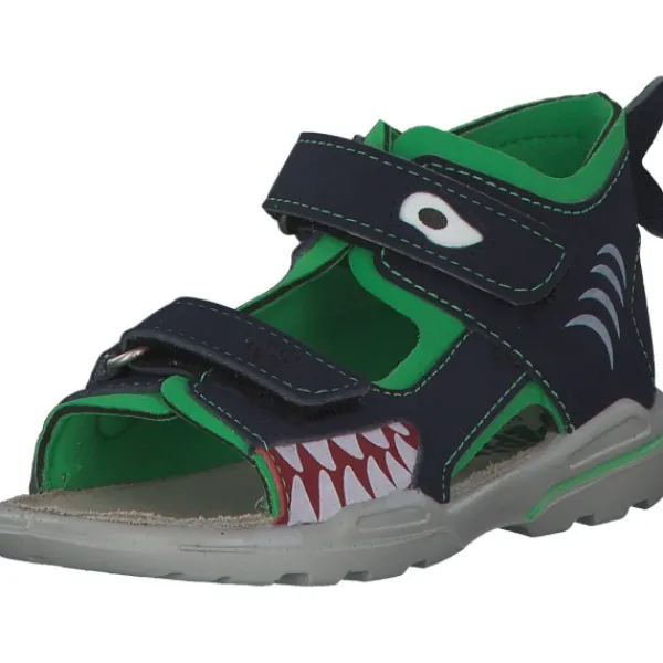 Kinder Ricosta Lauflernschuhe<Sharki 3200402, Lauflernschuhe, Kinder, Blau