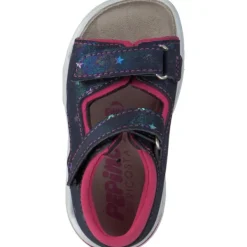 Kinder Ricosta Lauflernschuhe<Titu 50 3201702, Lauflernschuhe, Kinder, nautic/pink